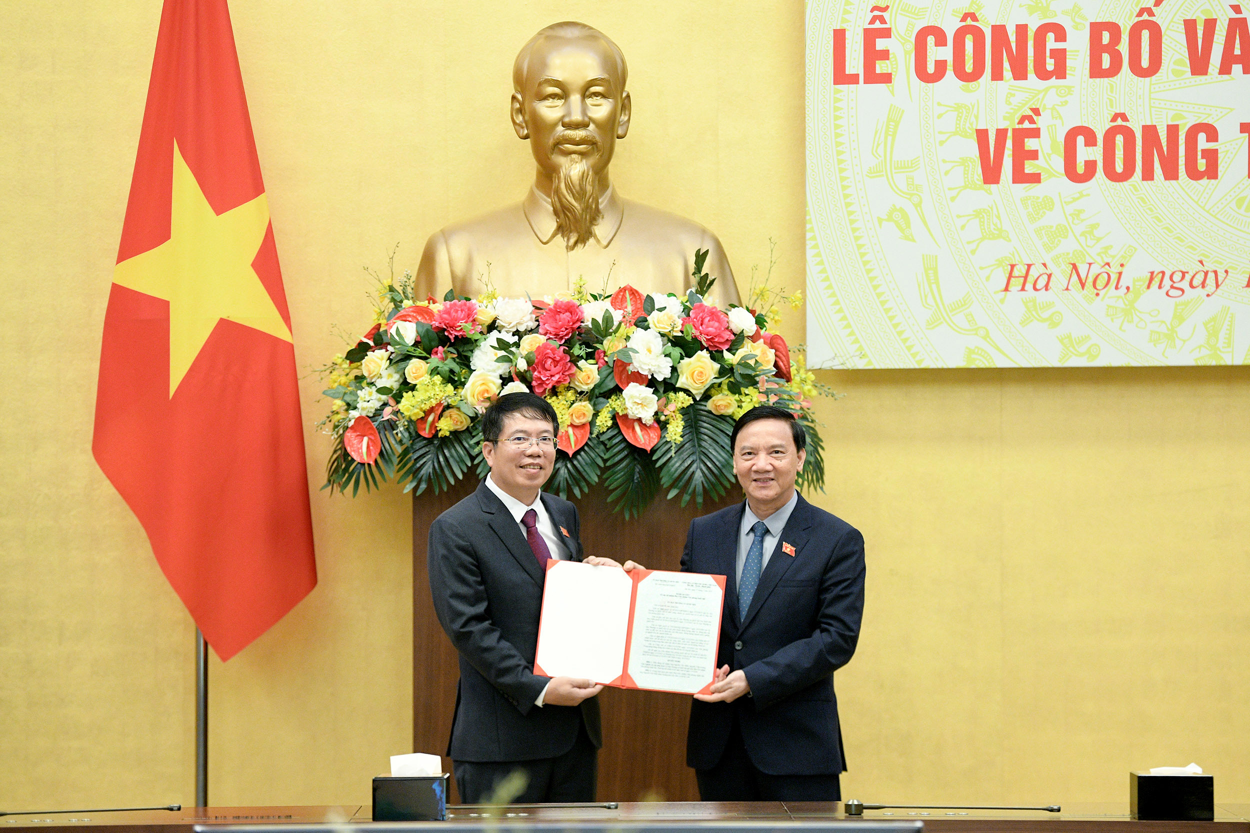 Ông Nguyễn Văn Hiển được bổ nhiệm làm Phó Chủ nhiệm Văn phòng Quốc hội