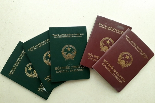 Hướng dẫn mới về cấp, gia hạn hộ chiếu ngoại giao, hộ chiếu công vụ