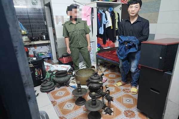 Bắt đối tượng thực hiện hàng loạt vụ trộm cắp tài sản trong đình, chùa