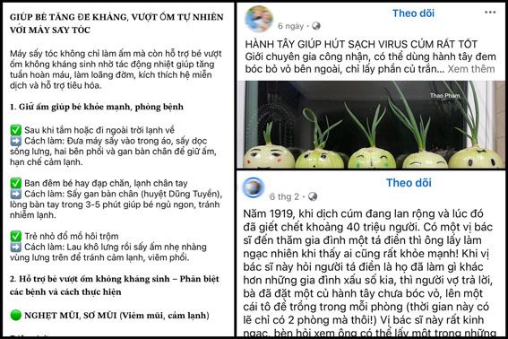 Thận trọng với thông tin sức khỏe trên mạng xã hội