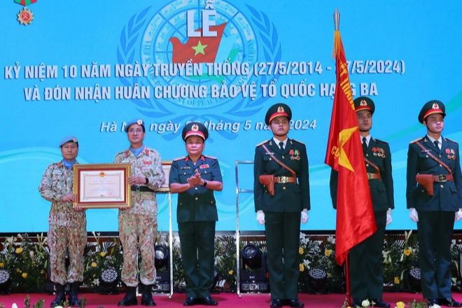 Cục Gìn giữ hòa bình Việt Nam 11 năm thực hiện sứ mệnh gìn giữ hòa bình Liên hợp quốc
