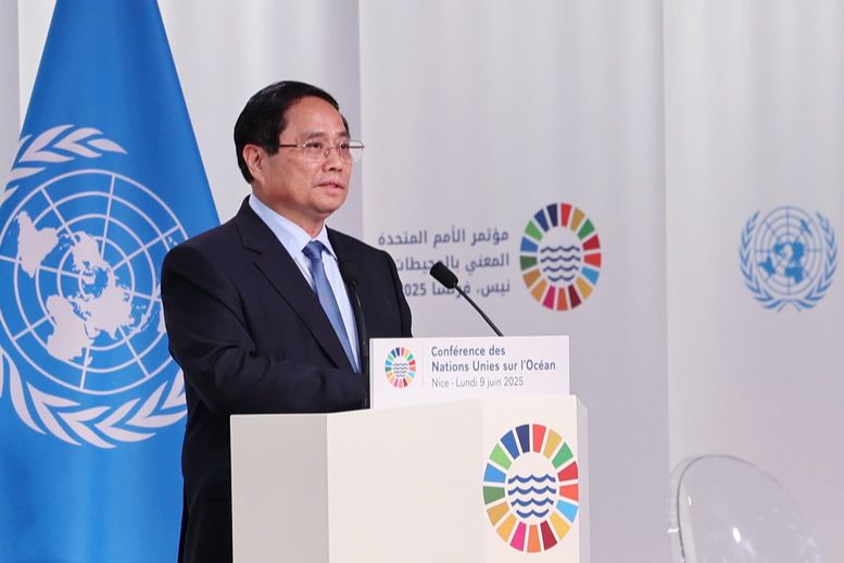 Hội nghị UNOC 3: Thủ tướng Phạm Minh Chính đề xuất 6 định hướng trọng tâm