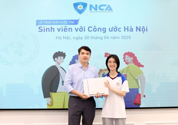 Công bố kết quả và trao giải cuộc thi 'Sinh viên với Công ước Hà Nội'