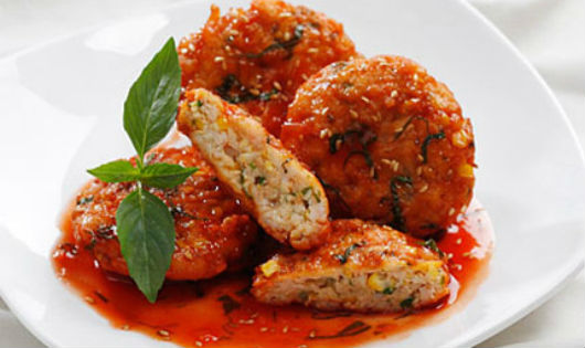 Chả mực sốt cà chua Chả mực sốt cà chua