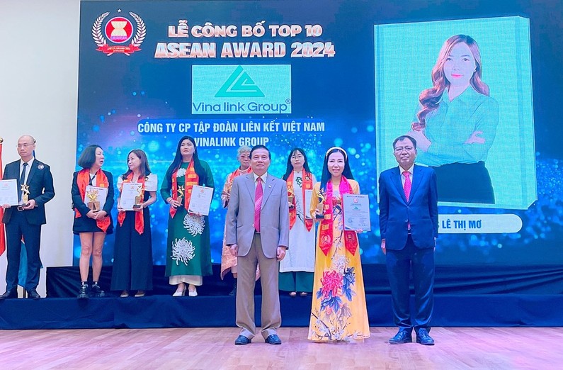 Vinalink Group khẳng định vị thế Top 10 thương hiệu nổi tiếng ASEAN năm 2024