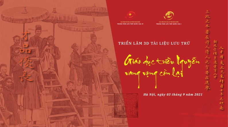 Triển lãm 3D “Giáo dục triều Nguyễn – Vang vọng còn lại”: Giới thiệu nền giáo dục triều Nguyễn qua hơn 100 tư liệu cổ