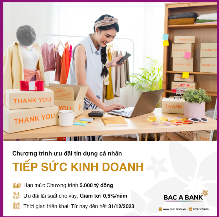 Bắc Á Bank giảm lãi suất vay, tiếp sức kinh doanh