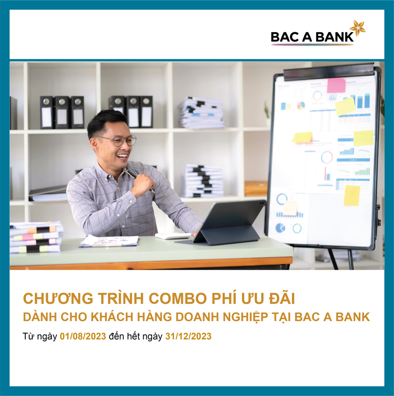 Doanh nghiệp nhận combo ưu đãi từ Bac A Bank