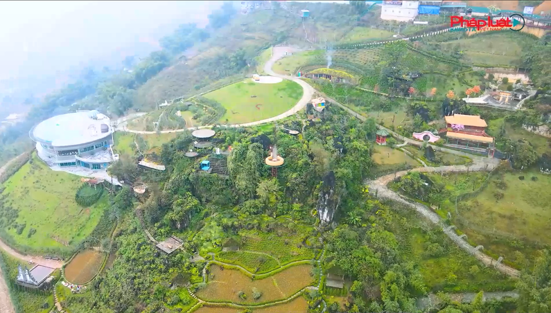 “Vườn Vô Cực” có quy mô sử dụng đất lên đến 4,5 héc-ta nằm tại Khu du lịch Quốc gia Sa Pa.