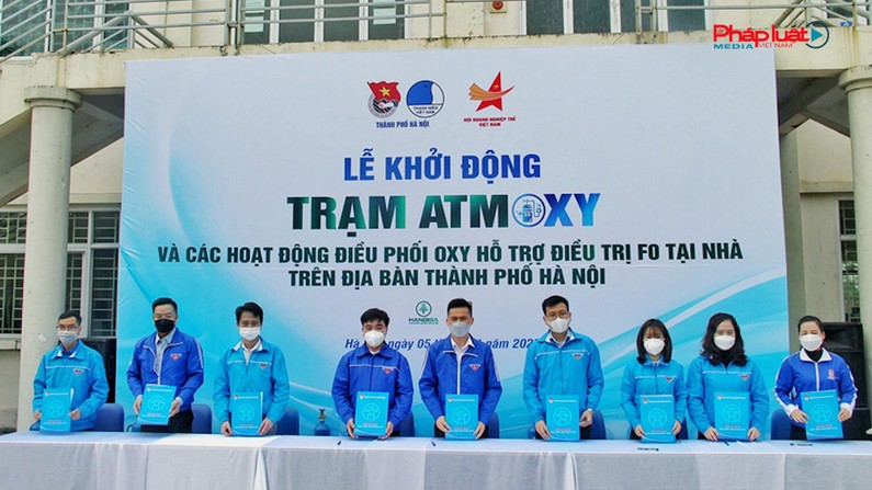 Chính thức khởi động 'Trạm ATM Oxy' tại Hà Nội