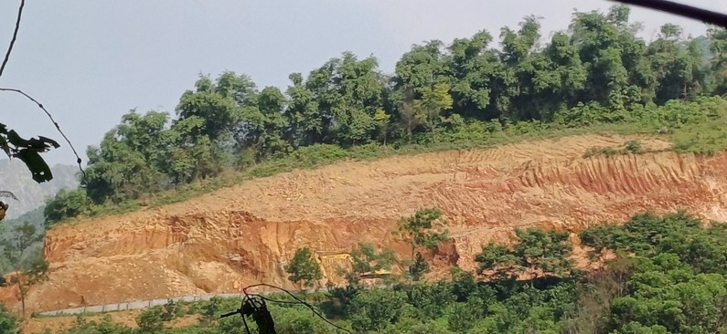 Tình trạng bạt đồi, khai thác đất tại xã Liên Sơn, huyện Lương Sơn