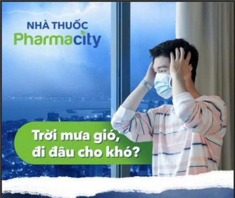 Pharmacity “cứu cánh” cho sức khoẻ gia đình khi bão Yagi đổ bộ