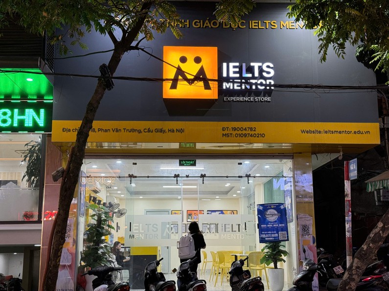 Nghi vấn nhiều cơ sở IELTS MENTOR hoạt động khi chưa được cấp phép