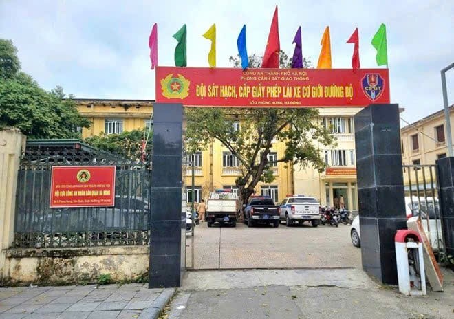 Đội Sát hạch, cấp giấy phép lái xe cơ giới đường bộ thuộc Phòng Cảnh sát giao thông, Công an TP Hà Nội