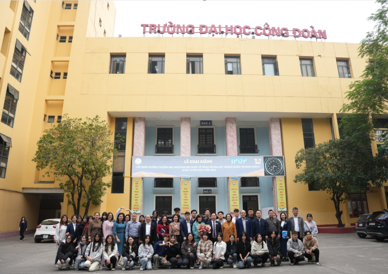 Trường Đại học Công đoàn đào tạo chuyên sâu nghề nghiệp Quốc tế cho 29 sinh viên ưu tú.