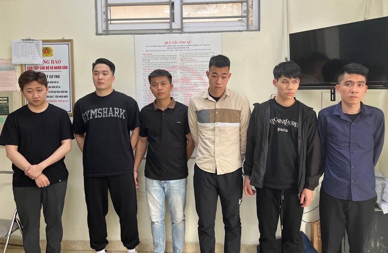 Một số đối tượng trong vụ án.