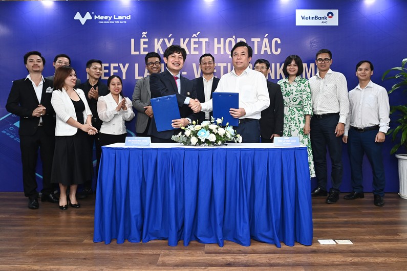 Meey Land hợp tác chiến lược với VietinBank AMC, độc quyền cung cấp Dịch vụ tra cứu thông tin quy hoạch và xác định vị trí tài sản