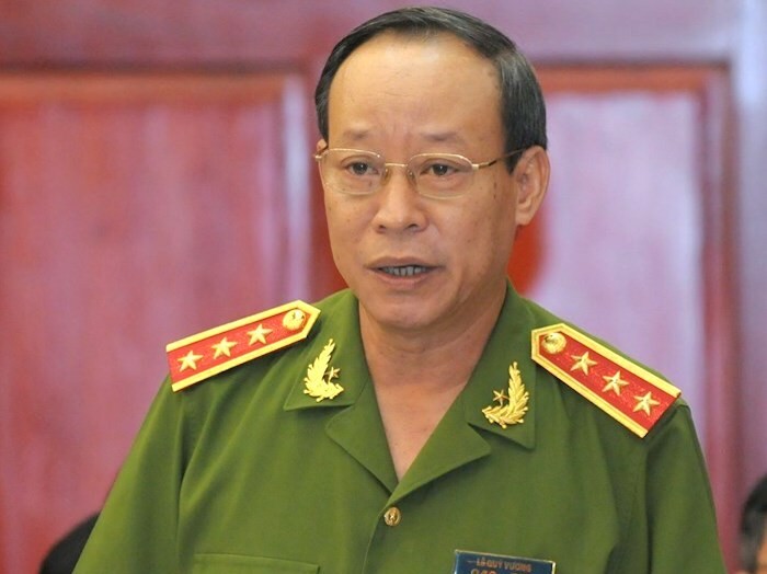 Thượng tướng Lê Quý Vương. Ảnh: Trung tâm báo chí Quốc hội