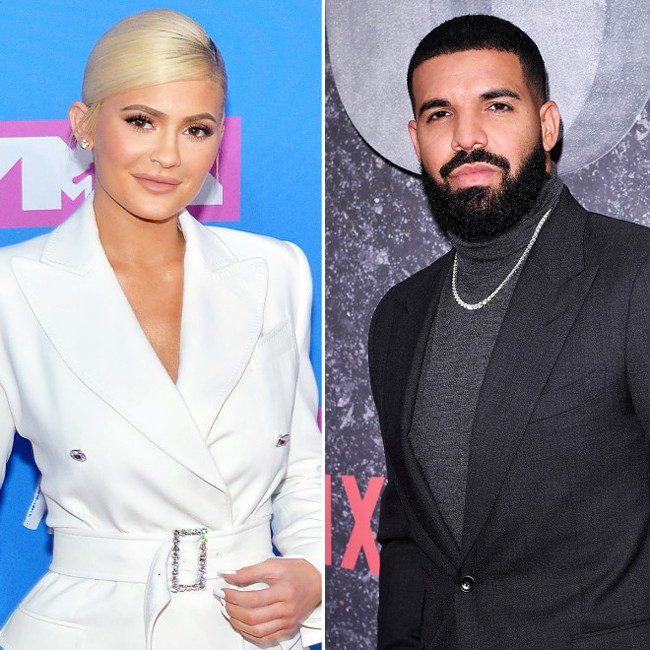 Kylie và rapper Drake.