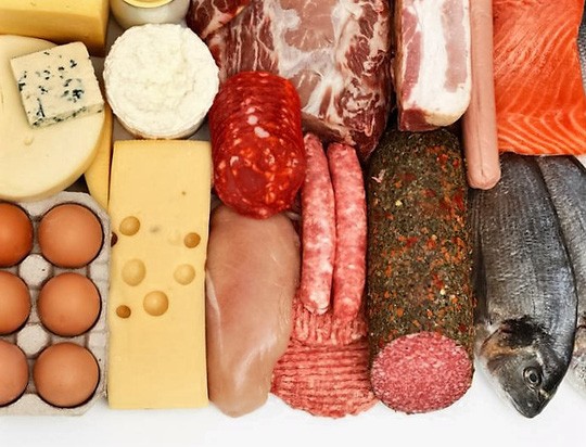 Thịt, cá, sữa, trứng được xem là thực phẩm giàu proteinẢnh: MNT