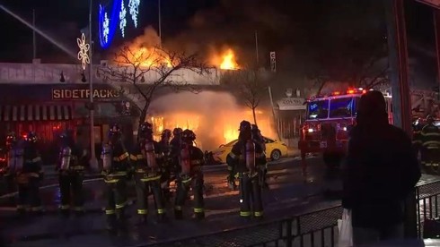12 người bị thương trong 1 vụ cháy ở new york, mỹ hình 1 12 nguoi bi thuong trong 1 vu chay o new york, my hinh 1