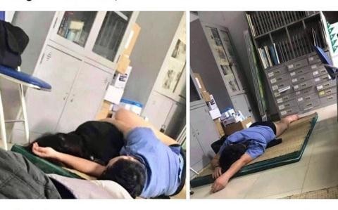 Bác sĩ ôm nữ sinh ngủ: 'Bất ngờ không mặc quần dài' Bac si om nu sinh ngu: 'Bat ngo khong mac quan dai'