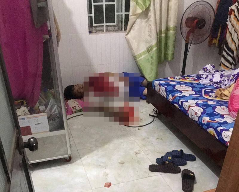 Nghi án chồng bị vợ lên cơn bệnh dùng dao sát hại lúc ngủ say Nghi an chong bi vo len con benh dung dao sat hai luc ngu say