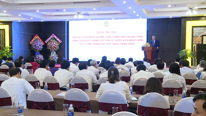 Giải pháp hữu hiệu giảm áp lực cho các Tòa án Giải pháp hữu hiệu giảm áp lực cho các Tòa án