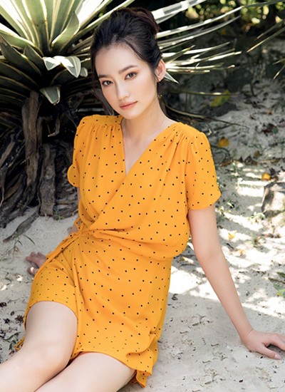 Người đẹp Trương Tri Trúc Diễm.