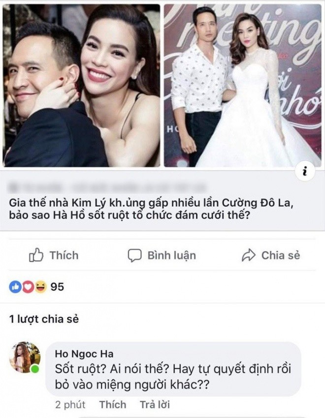 Hà Hồ nổi đoá khi bị đồn muốn cưới Kim Lý vì gia thế “khủng” hình ảnh 2 ha ho noi doa khi bi don muon cuoi kim ly vi gia the “khung” hinh anh 2