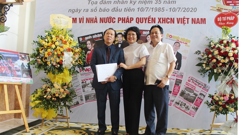 Tọa đàm Báo Pháp luật Việt Nam 35 năm vì Nhà nước pháp quyền XHCN Việt Nam