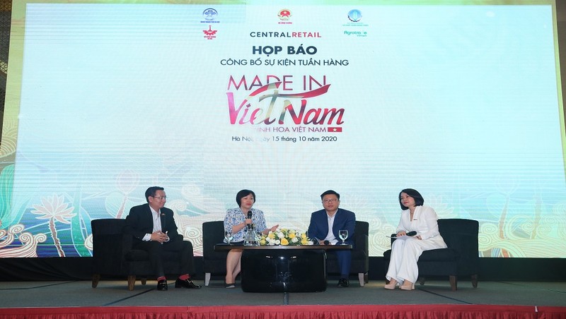 Cuộc họp báo thông tin về sự kiện Tuần hàng Made in Vietnam - Tinh hoa Vietnam.