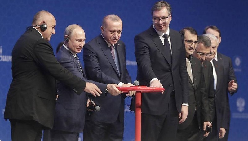 Tổng thống Nga khai trương đường ống khí đốt tại Thổ Nhĩ Kỳ