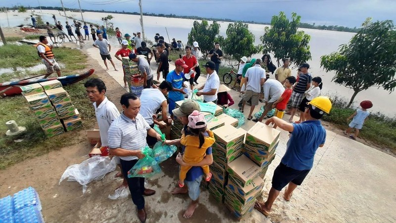 Không có chuyện chính quyền huyện Hải Lăng làm khó các tổ chức, cá nhân cứu trợ lũ lụt