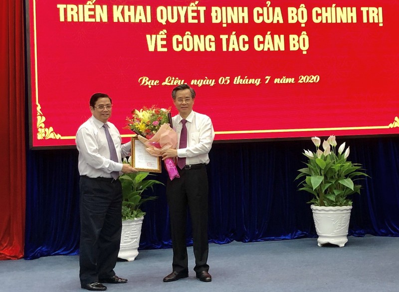 Ông Lữ Văn Hùng làm Bí thư Tỉnh ủy Bạc Liêu