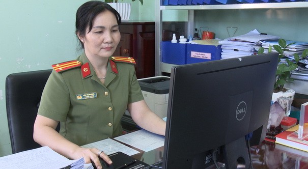 Nữ Đảng viên tiêu biểu trong lực lượng Công an Kiên Giang
