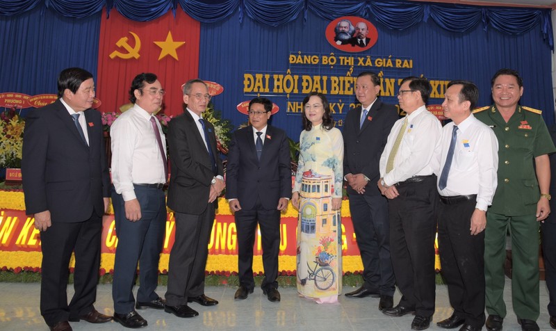 Tổ chức thành công Đại hội Đại biểu Đảng bộ Thị xã Giá Rai lần thứ XIII, nhiệm kỳ 2020-2025