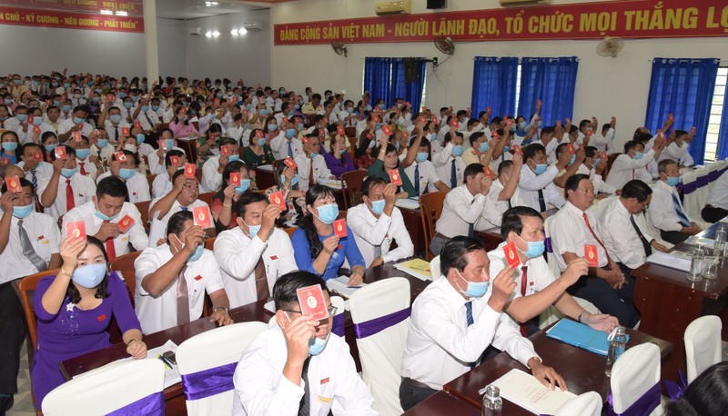 Tổ chức thành công Đại hội Đại biểu Đảng bộ Thị xã Giá Rai lần thứ XIII, nhiệm kỳ 2020-2025