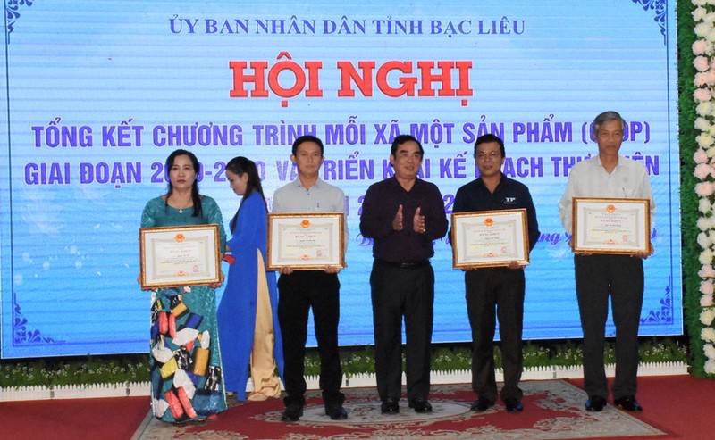 Chương trình OCOP Bạc Liêu hướng đến nâng tầm thương hiệu vươn ra tầm thế giới.