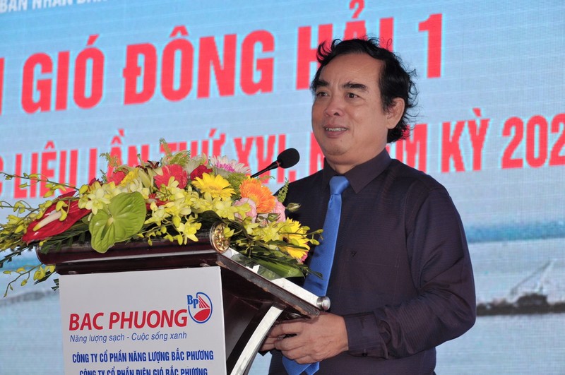 Khởi công giai đoạn 2 - Dự án Nhà máy Điện gió Đông Hải 1