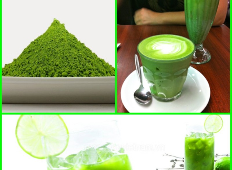 Kết quả hình ảnh cho tác dụng bột trà xanh