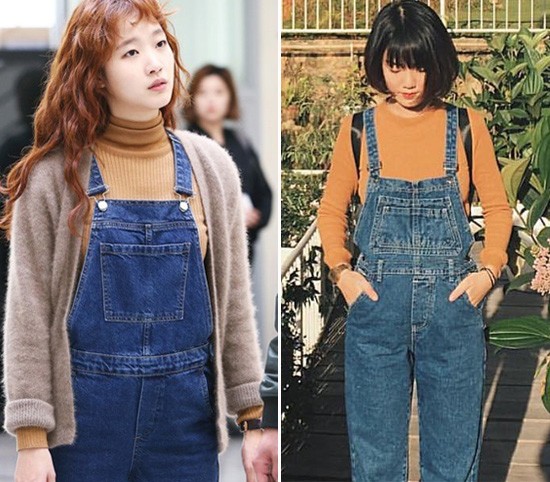 Kết quả hình ảnh cho mĩ áo len cổ lọ và yếm