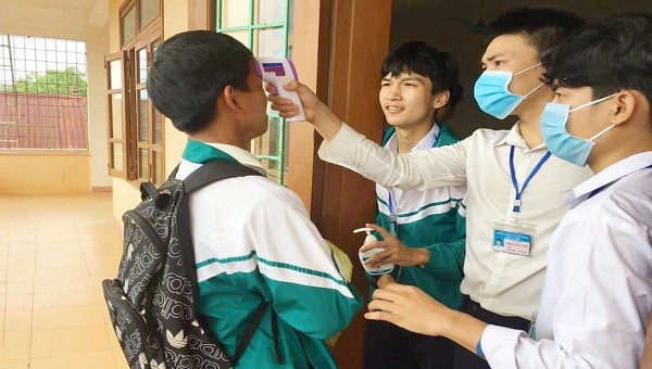 Hơn 27.000 học sinh đầu tiên ở Quảng Trị quay lại trường sau đợt nghỉ Covid-19
