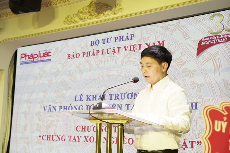 Trang trọng lễ khai trương Văn phòng Báo Pháp luật Việt Nam tại khu vực Nam Định