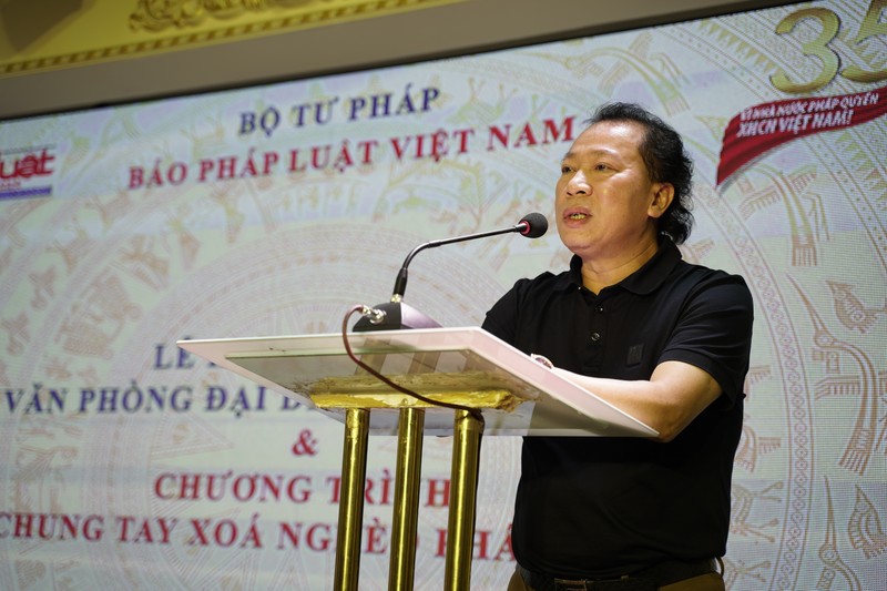 Trang trọng lễ khai trương Văn phòng Báo Pháp luật Việt Nam tại khu vực Nam Định