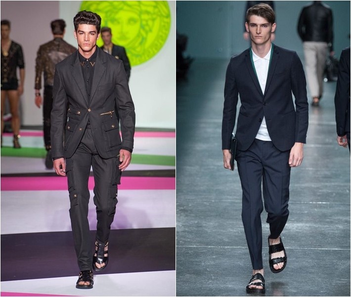 Kết quả hình ảnh cho quần âu và sandal