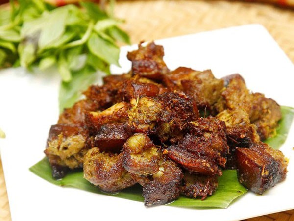 Kết quả hình ảnh cho thịt heo nướng riềng mẻ