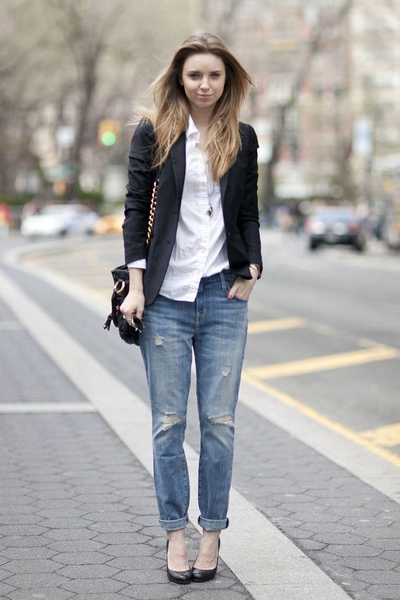 Kết quả hình ảnh cho quần jeans xắn gấu