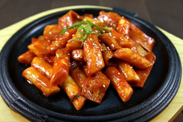 Kết quả hình ảnh cho bánh gạo Hàn Quốc