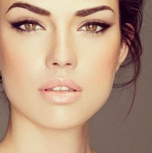 Kết quả hình ảnh cho khuôn mặt trang điểm đẹp Châu Âu